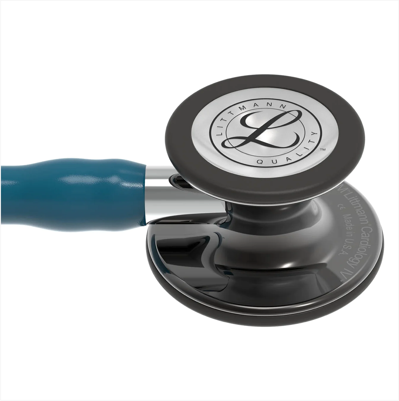 Littmann Cardiology IV: High Polish Smoke-Finish Chestpiece, Caribbean Blue Tube, Mirror Stem and Smoke 6234 - Estetoscopio Littmann - A sólo $ 5890! Compra ahora en McStethoscope