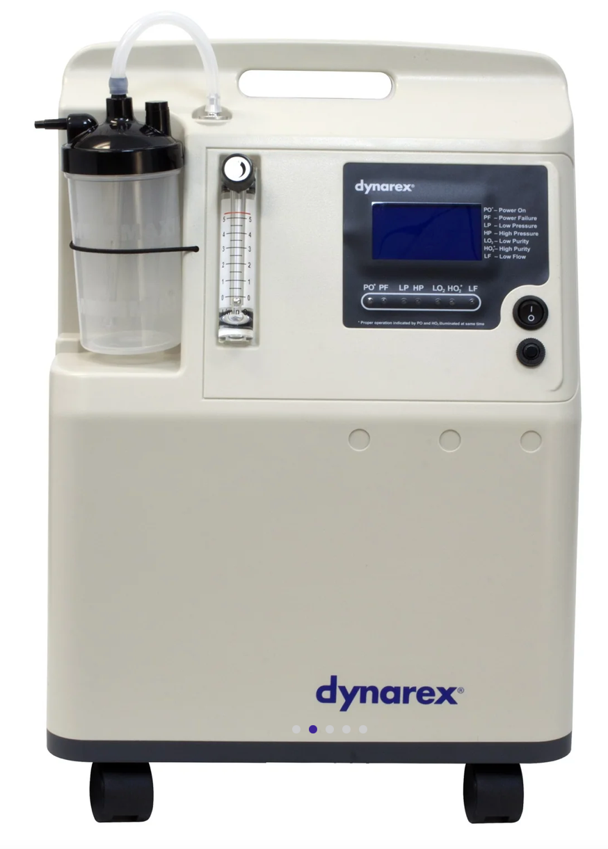 Concentrador de Oxígeno Dynarex 5 lt (Aprobado FDA) - Concentrador de Oxígeno Dynarex - A sólo $ 17490! Compra ahora en McStethoscope
