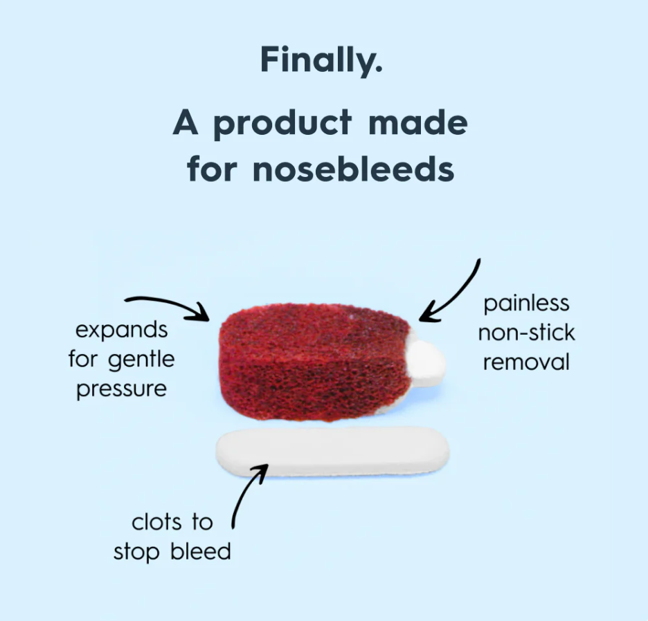 Nampons™ 12 Tapones Nasales Hipoalergénicos para Sangrado Nasal (Aprobado FDA) - Adulto