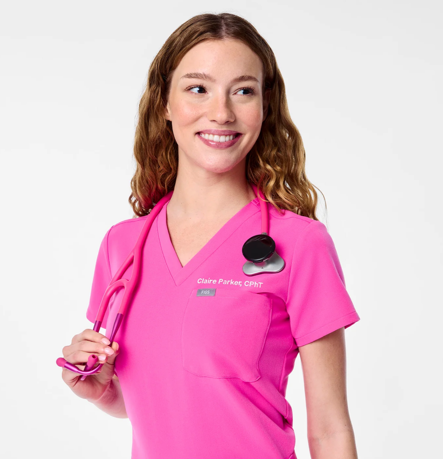 Estetoscopio Digital Eko Core 500™ Rapid Response Pink (Edición FIGS)