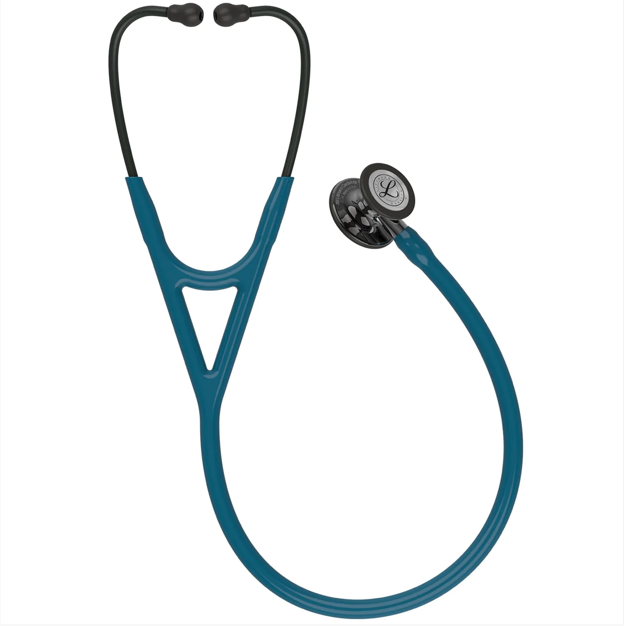 Littmann Cardiology IV: High Polish Smoke-Finish Chestpiece, Caribbean Blue Tube, Mirror Stem and Smoke 6234 - Estetoscopio Littmann - A sólo $ 5890! Compra ahora en McStethoscope
