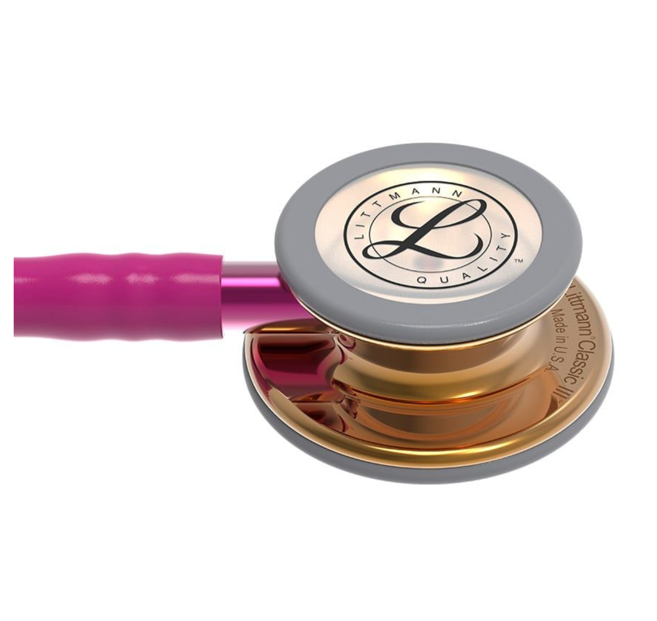 Littmann Classic III Edición Limitada: High Polished Copper & Raspberry - Pink Stem 5647 - Estetoscopio Littmann - A sólo $ 3690! Compra ahora en McStethoscope