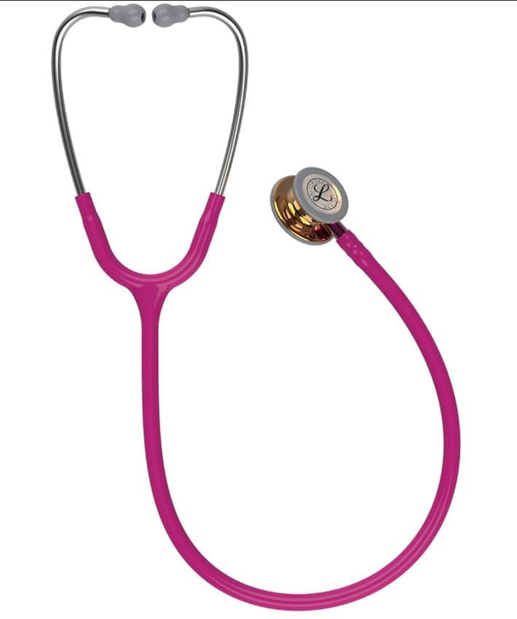 Littmann Classic III Edición Limitada: High Polished Copper & Raspberry - Pink Stem 5647 - Estetoscopio Littmann - A sólo $ 3690! Compra ahora en McStethoscope