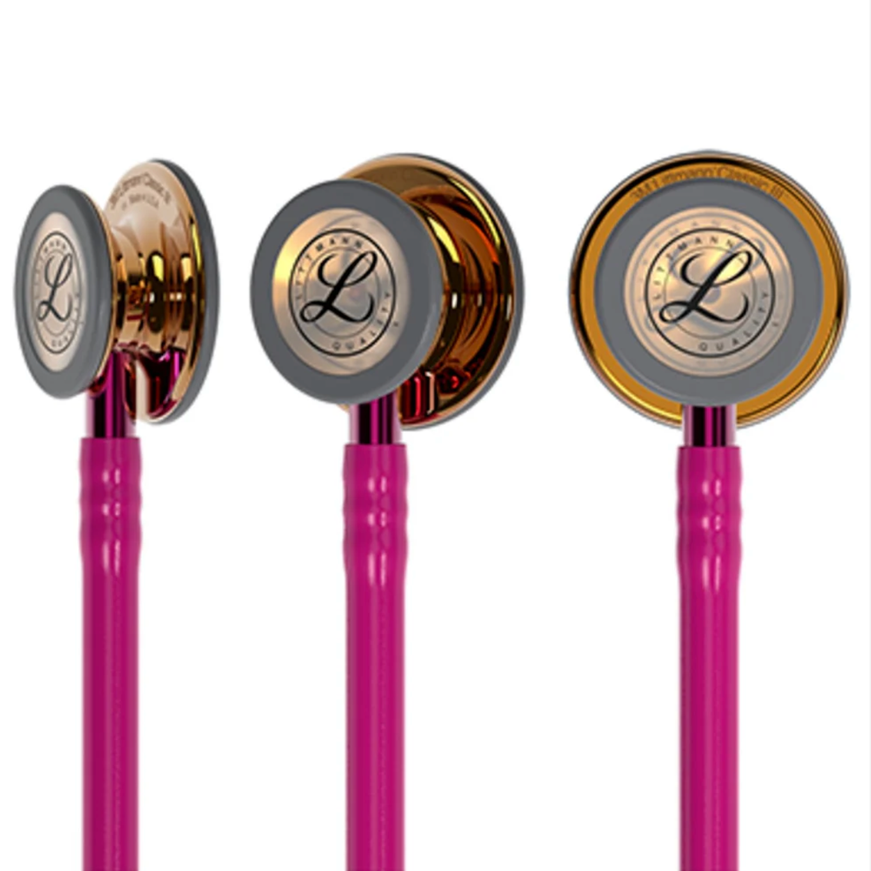 Littmann Classic III Edición Limitada: High Polished Copper & Raspberry - Pink Stem 5647 - Estetoscopio Littmann - A sólo $ 3690! Compra ahora en McStethoscope