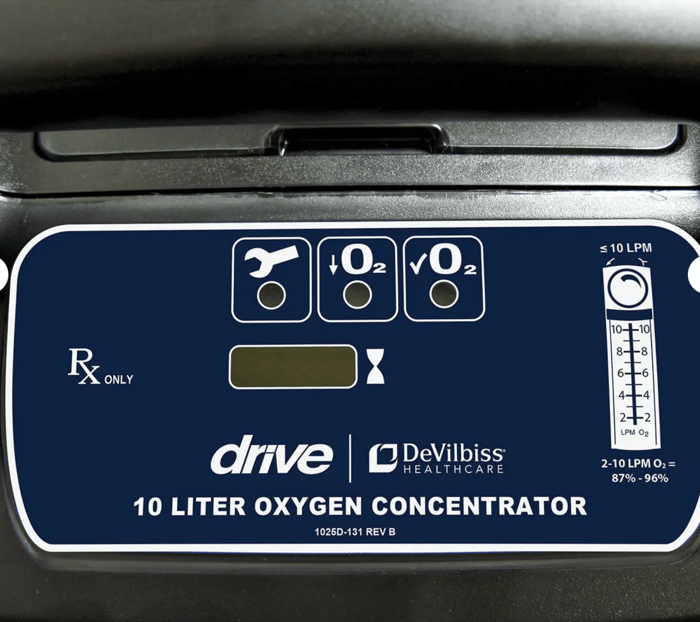 Concentrador de Oxígeno 10 lt Drive DeVilbiss 10 (Aprobado FDA) - McStethoscope