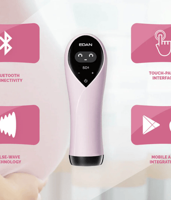 Edan SD1 Doppler Fetal Profesional Ultrasónico