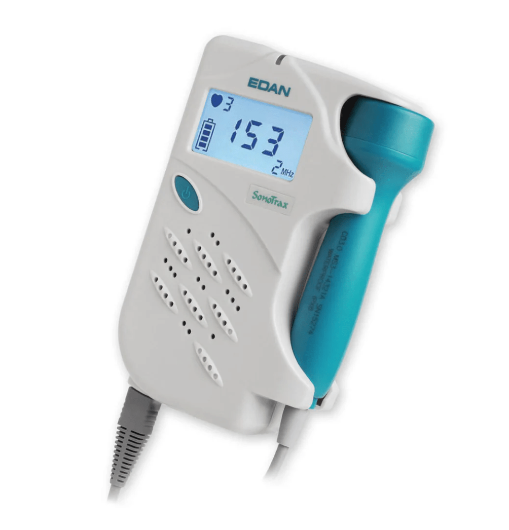 Monitor Doppler fetal Edan Sonotrax de alta precisión para control prenatal y diagnóstico obstétrico confiable.