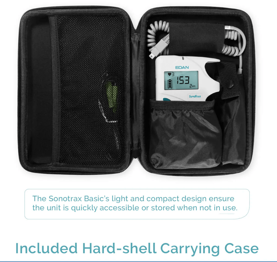 Monitor Doppler fetal Edan Sonotrax de alta precisión para control prenatal y diagnóstico obstétrico confiable.