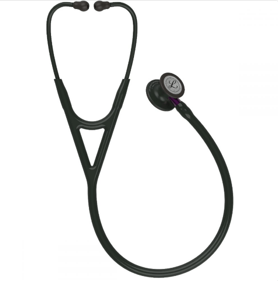 Estetoscopio Littmann Cardiology IV con grabado láser personalizado, ideal para profesionales médicos.