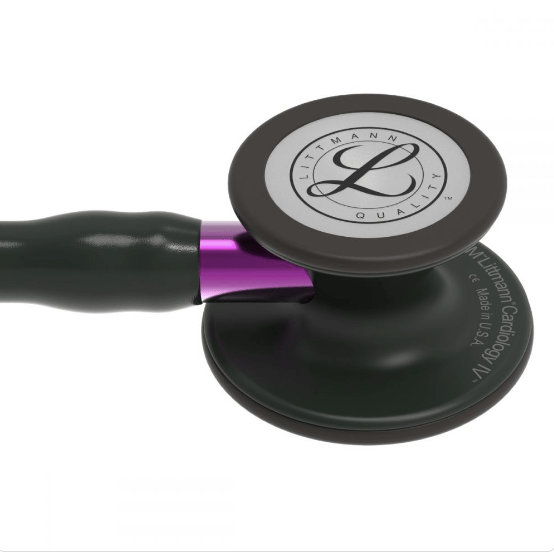 Estetoscopio Littmann Cardiology IV con grabado láser personalizado, ideal para profesionales médicos.