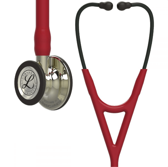 Estetoscopio Littmann Cardiology IV modelo Champagne 6176 para diagnóstico médico de alta calidad.