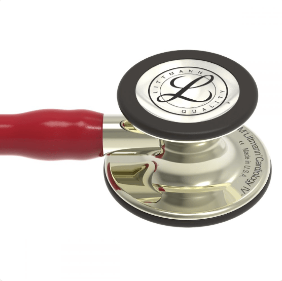 Estetoscopio Littmann Cardiology IV modelo Champagne 6176 para diagnóstico médico de alta calidad.
