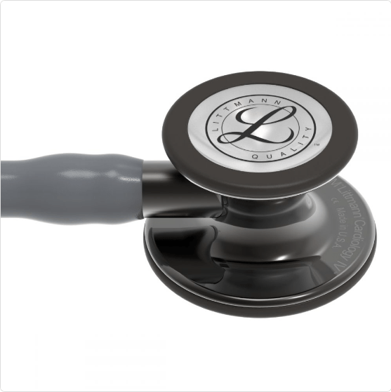 Estetoscopio Littmann Cardiology IV con grabado láser personalizado para profesionales médicos.