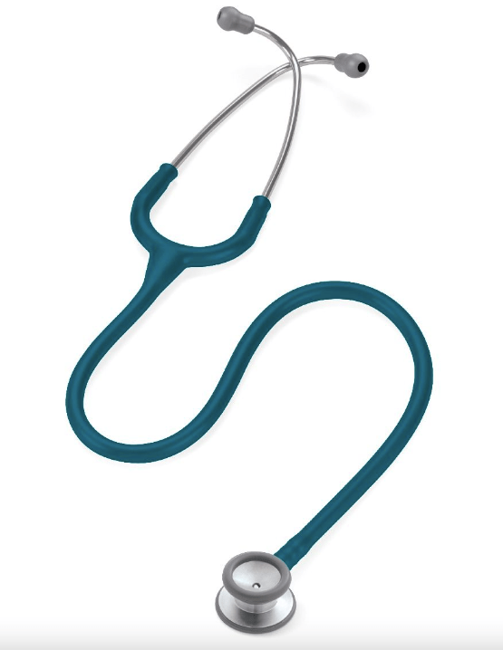 Estetoscopio Littmann Classic II Pediátrico con grabado láser visible, herramienta médica de alta calidad.