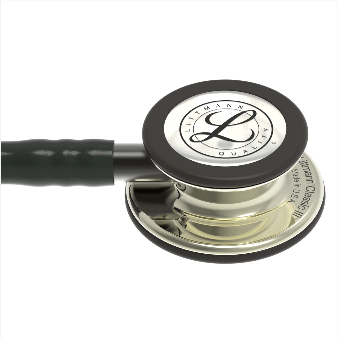 Estetoscopio Littmann Classic III con grabado láser personalizado, calidad superior para profesionales médicos.