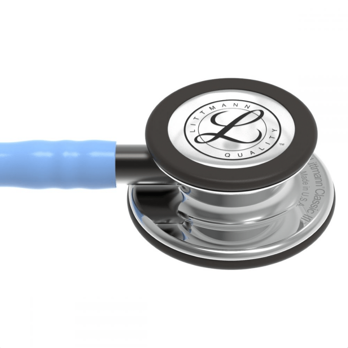 Estetoscopio Littmann Classic III con grabado láser personalizado, ideal para profesionales de la salud.