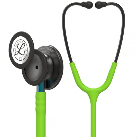 Estetoscopio Littmann Classic III con grabado láser personalizado, ideal para profesionales de la salud.