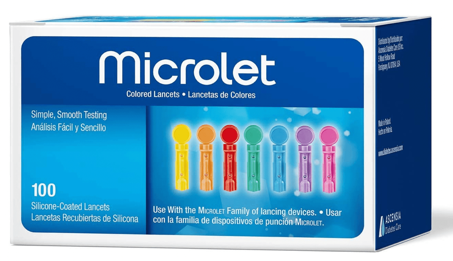 Microlet Lancetas (100 Unidades) - McStethoscope