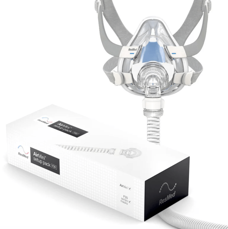 Resmed AirMini Setup Pack F20 (Manguera + Adaptador mascarilla F20 + Filtro) - McStethoscope