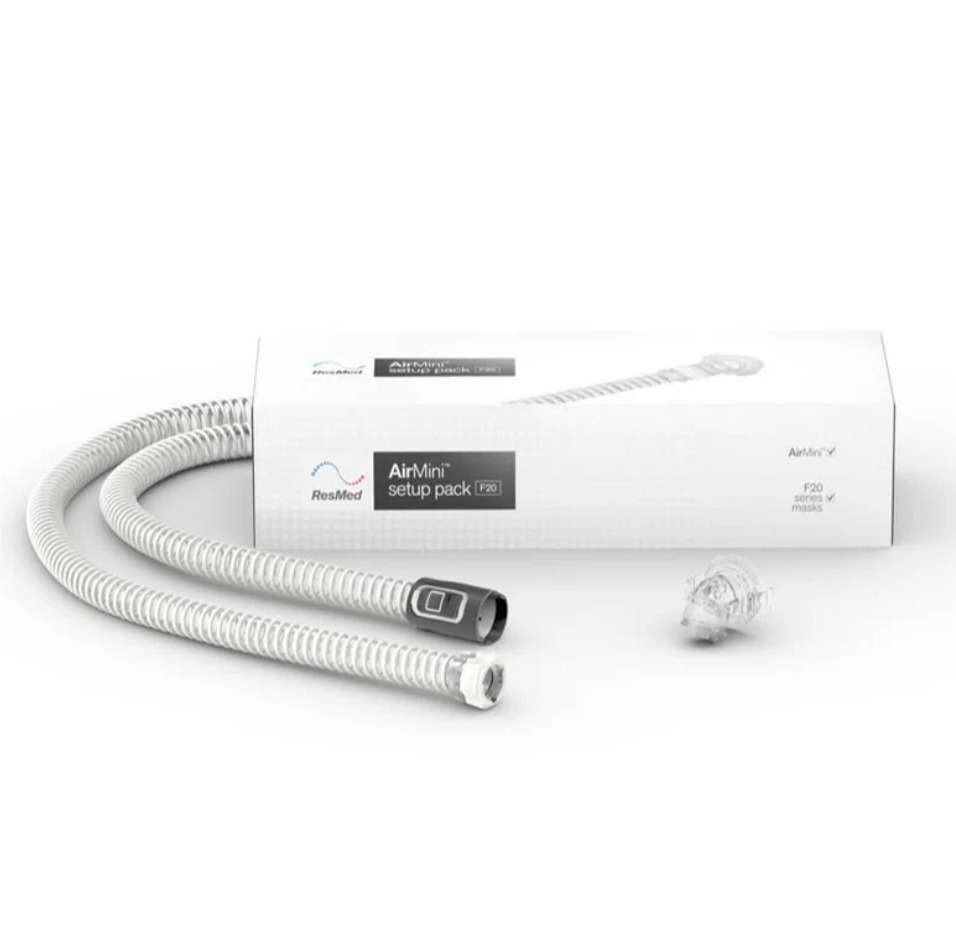 Resmed AirMini Setup Pack F20 (Manguera + Adaptador mascarilla F20 + Filtro) - McStethoscope