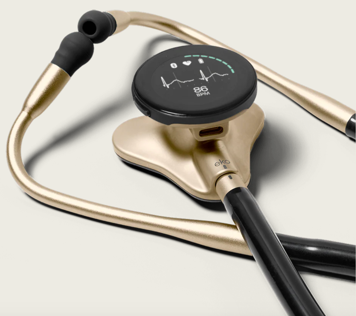 Estetoscopio Digital Eko CORE 500™ Champagne