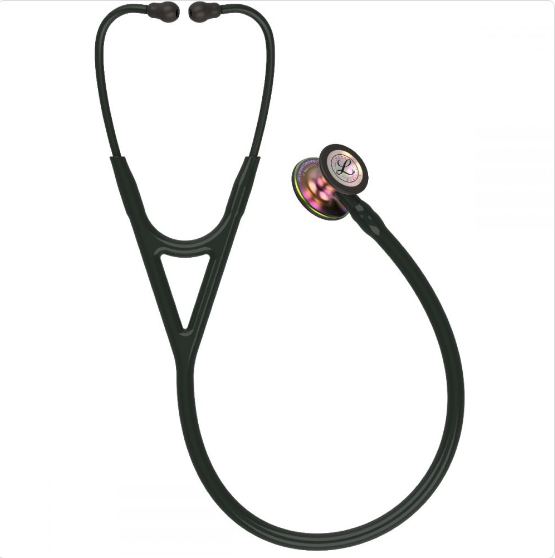 Littmann Cardiology IV: Rainbow-Finish Chestpiece, Black Tube, Stem & Headset 6165 - Estetoscopio Littmann - A sólo $ 5890! Compra ahora en McStethoscope