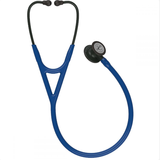 Littmann Cardiolgy IV: Black-Finish Chestpiece, Navy Blue Tube, Black Stem 6168 - Estetoscopio Littmann - A sólo $ 5890! Compra ahora en McStethoscope