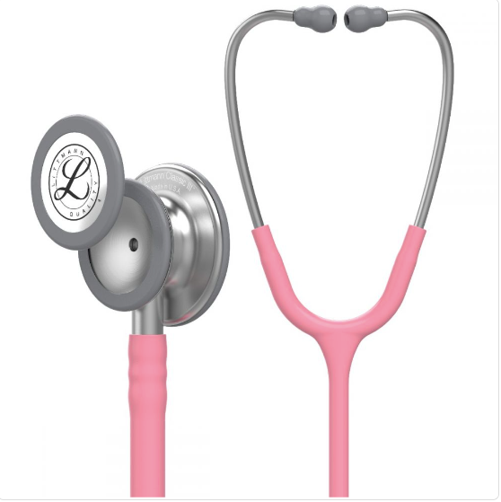 Littmann Classic III: Pearl Pink Tube 5633 - Estetoscopio Littmann - A sólo $ 2799! Compra ahora en McStethoscope