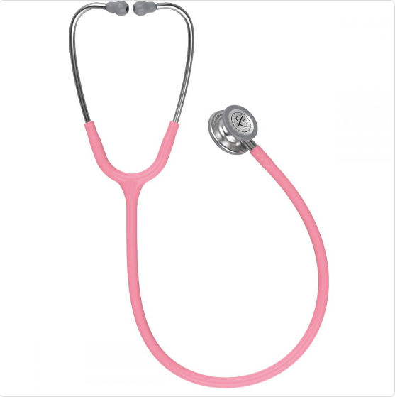 Littmann Classic III: Pearl Pink Tube 5633 - Estetoscopio Littmann - A sólo $ 2799! Compra ahora en McStethoscope