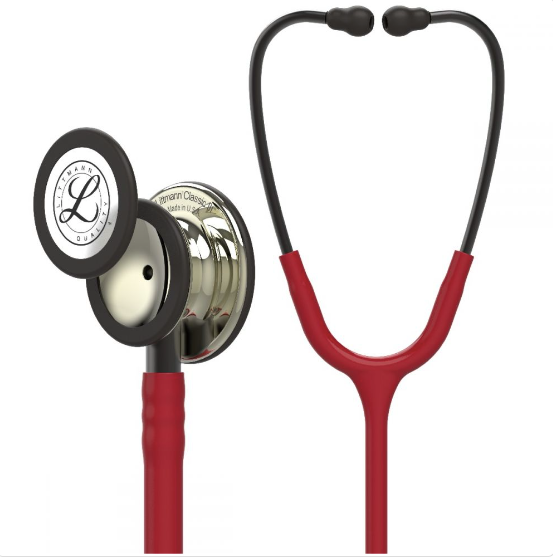 Littmann Classic III: Champagne-Finish Chestpiece, Burgundy Tube 5864 - Estetoscopio Littmann - A sólo $ 3290! Compra ahora en McStethoscope