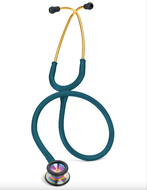 Littmann Classic II Pediátrico: Rainbow-Finish Chestpiece, Caribbean Blue Tube 2153 - Estetoscopio Littmann - A sólo $ 3340! Compra ahora en McStethoscope