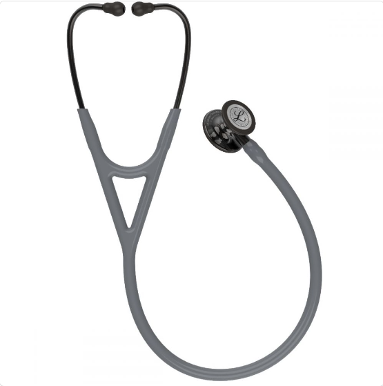 Littmann Cardiology IV: High Polish Smoke-Finish Chestpiece, Gray Tube, Smoke Stem & Smoke Headset 6238