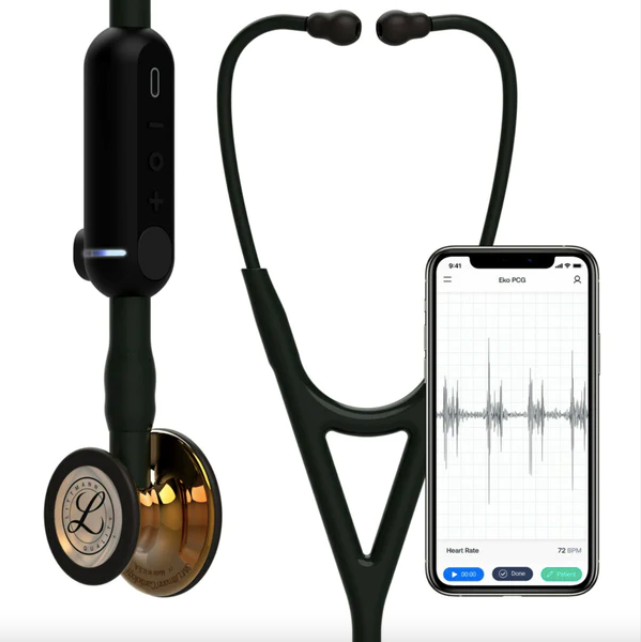 Littmann CORE Digital: High Polish Copper & Black 8870 - Estetoscopio Littmann - A sólo $ 9190! Compra ahora en McStethoscope