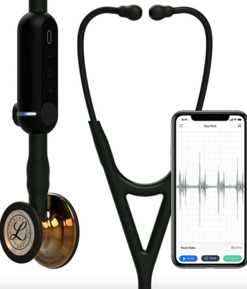 Littmann CORE Digital: High Polish Copper & Black 8870