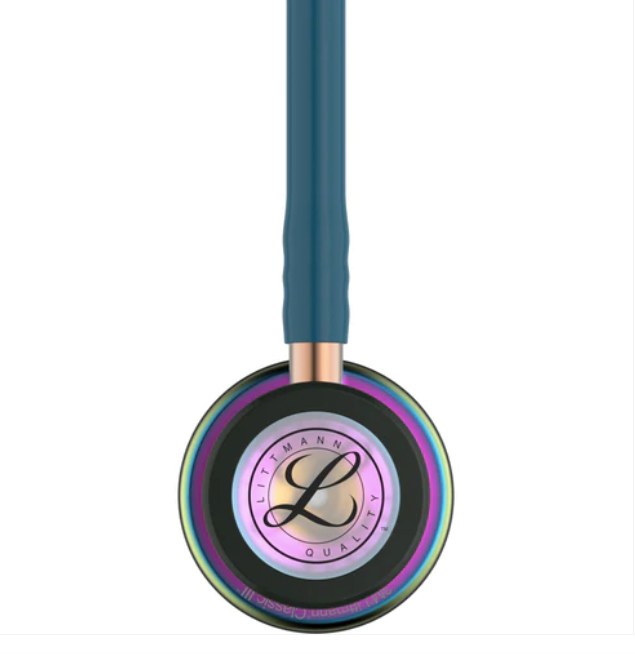 Littmann Classic III Rainbow Finish, Caribbean Blue Tube 5807 - Estetoscopio Littmann - A sólo $ 3340! Compra ahora en McStethoscope