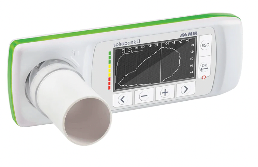 MIR SpiroBank II Básico c/ WinSpiro Pro Software - Espirometro MIR - A sólo $ 30990! Compra ahora en McStethoscope