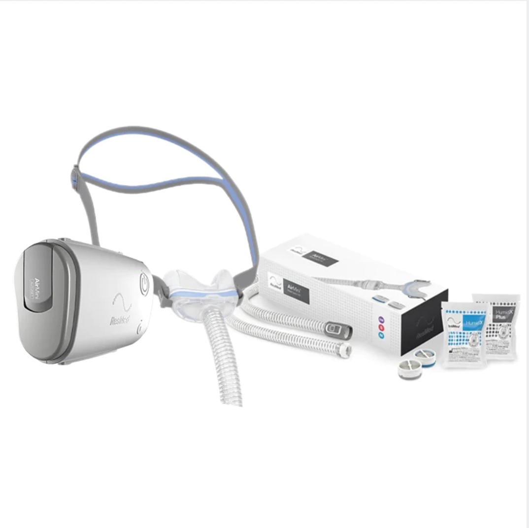 Kit CPAP Automático Resmed AirMini Viaje + Mask Pack N30 (Manguera, Conector y Mascarilla N30 con Cojines CH/M/G) - CPAP ResMed - A sólo $ 27890! Compra ahora en McStethoscope