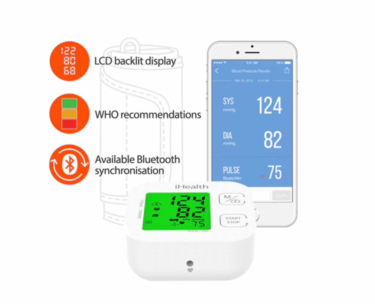 iHealth Track Baumanómetro Inteligente c/Bluetooth (iOS & Android) - Baumanómetro iHealth - A sólo $ 990! Compra ahora en McStethoscope