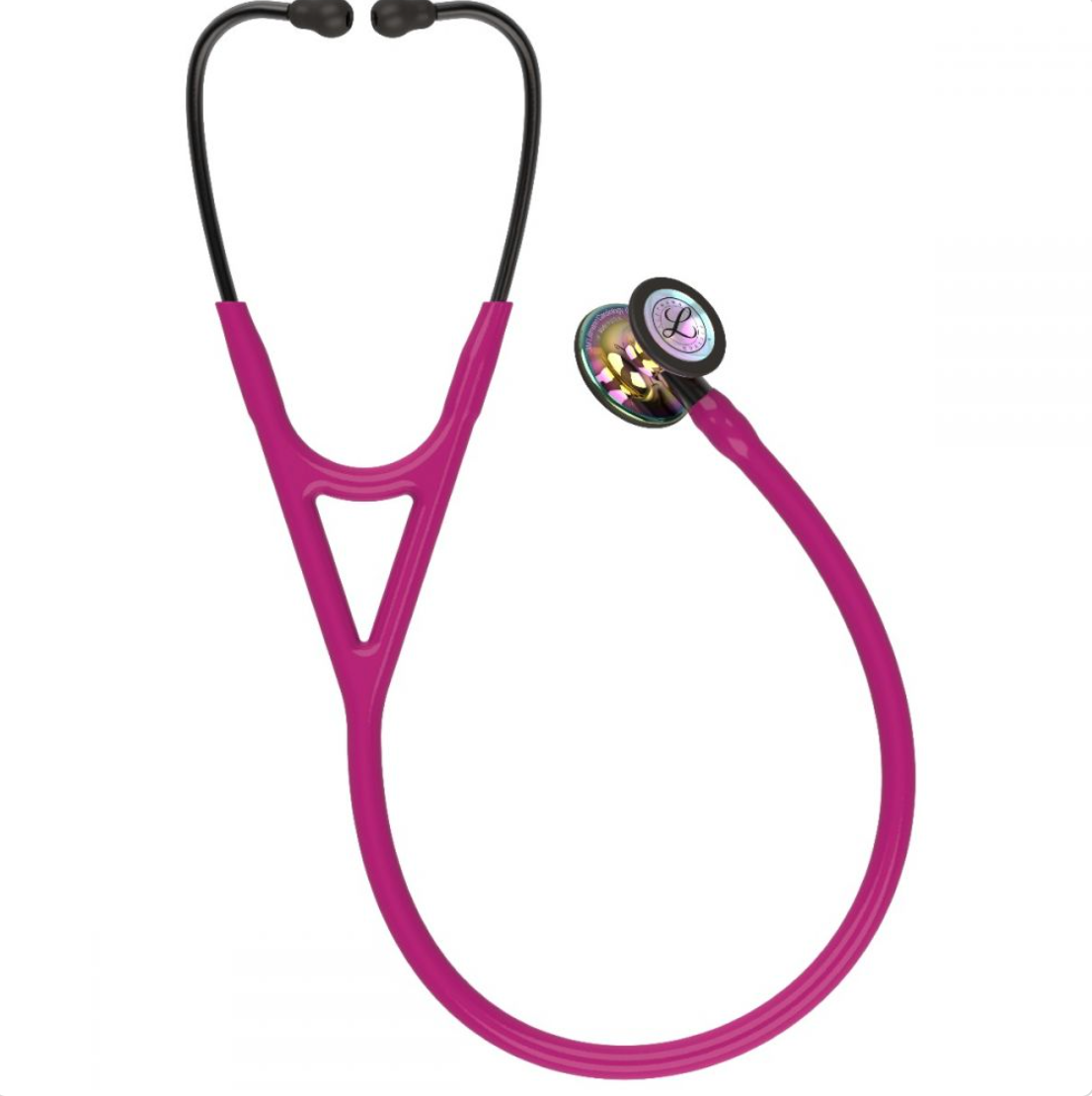 Littmann Cardiology IV: High Polish Rainbow Chestpiece, Raspberry Tube, Smoke Stem and Headset 6241 - Estetoscopio Littmann - A sólo $ 5890! Compra ahora en McStethoscope