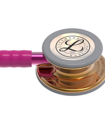 Littmann Classic III Edición Limitada: High Polished Copper & Raspberry - Pink Stem 5647