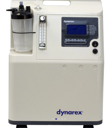Concentrador de Oxígeno Dynarex 5 lt (Aprobado FDA)