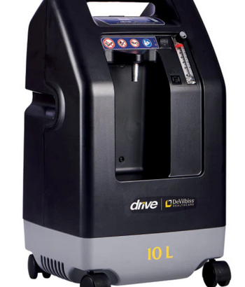 Concentrador de Oxígeno 10 lt Drive DeVilbiss 10 (Aprobado FDA)
