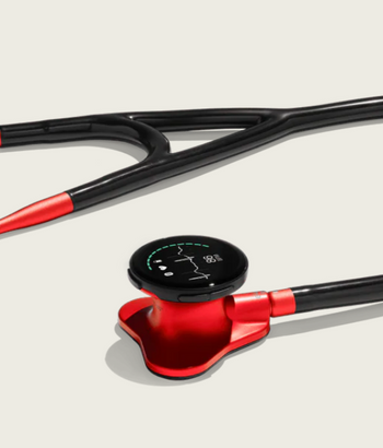 Estetoscopio Digital Eko CORE 500™ Ruby Red (Edición Limitada)