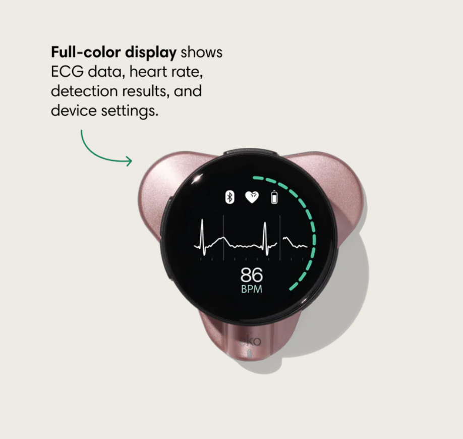 Estetoscopio Digital Eko CORE 500™ Rose Gold (Edición Limitada)