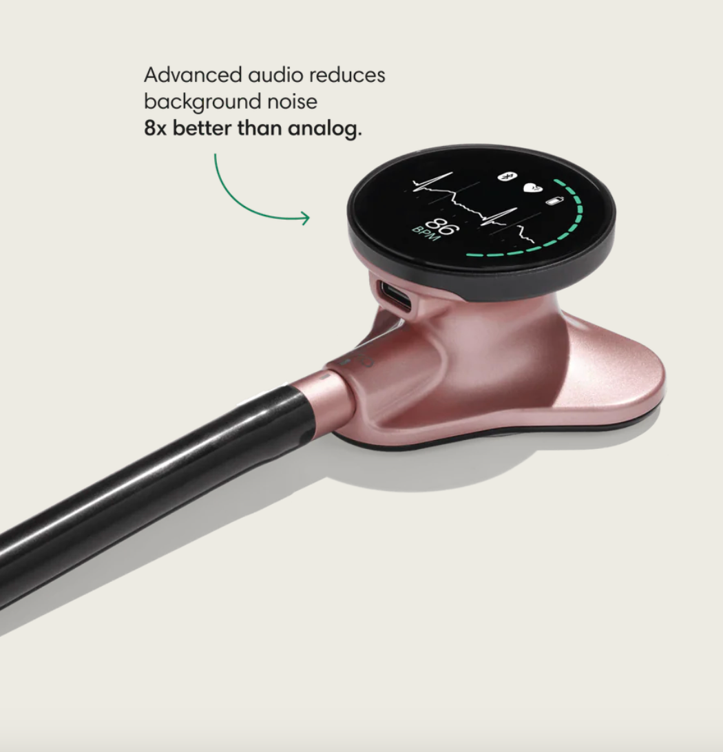 Estetoscopio Digital Eko CORE 500™ Rose Gold (Edición Limitada)