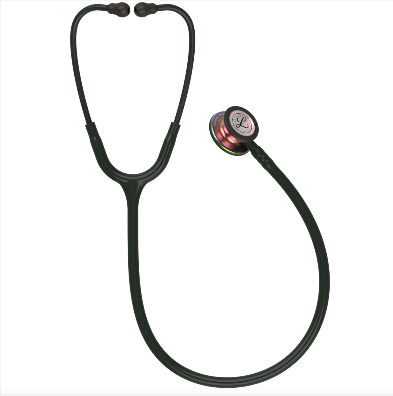 Littmann Classic III Monitoring Stethoscope: Rainbow and Black 5870