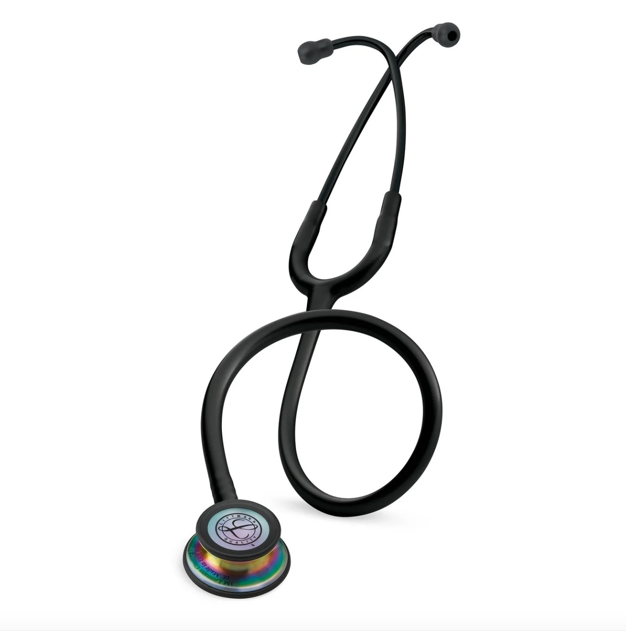 Littmann Classic III Monitoring Stethoscope: Rainbow and Black 5870