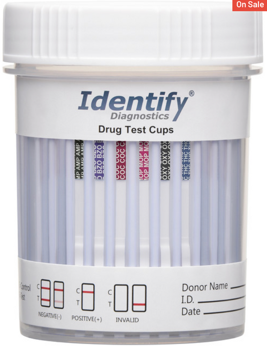 FDA Vaso de prueba Antidoping (6 Drogas) - Identify Diagnostics - (Paquete de 25) - Antidoping Tests Identify Diagnostics - A sólo $ 2790! Compra ahora en McStethoscope