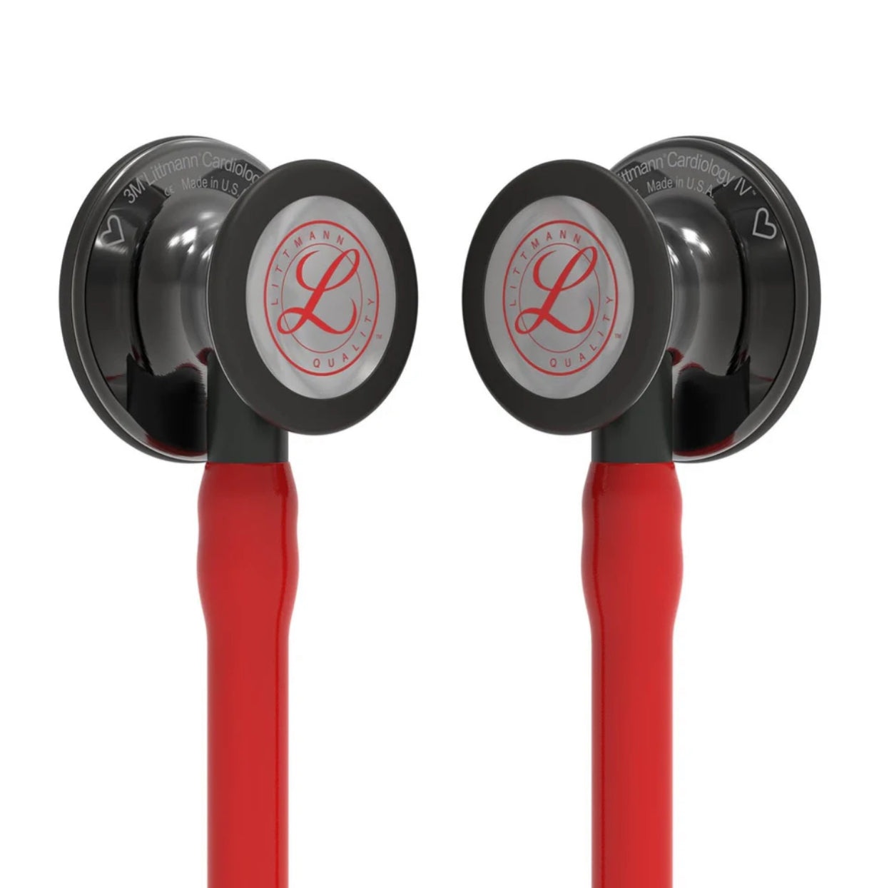 Littmann Cardiology IV Edición Limitada: Red & Smoke - Red Logo Diaphragm & Engraved Heart 6182 - Estetoscopio Littmann - A sólo $ 6390! Compra ahora en McStethoscope