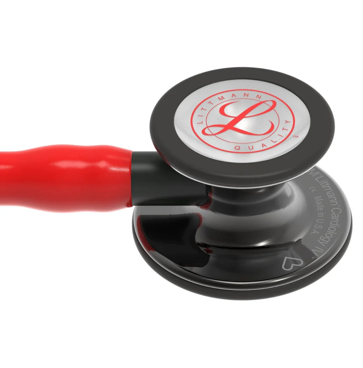 Littmann Cardiology IV Edición Limitada: Red & Smoke - Red Logo Diaphragm & Engraved Heart 6182 - Estetoscopio Littmann - A sólo $ 6390! Compra ahora en McStethoscope